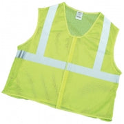 Mutual Industries Lime Mesh Safety Vests