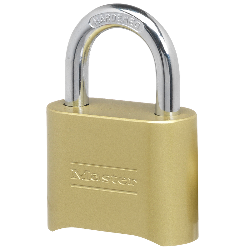 Master Lock 175 Resettable Combination Brass Padlock