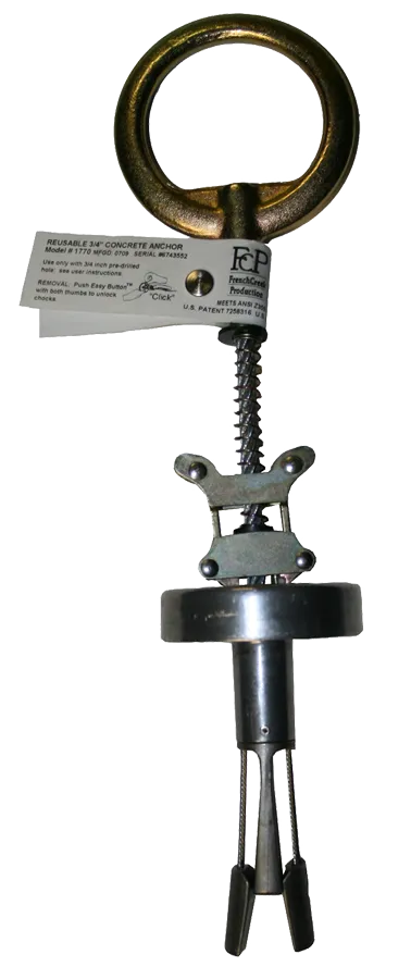 FrenchCreek Reusable Concrete Hole Anchor - 3/4 in