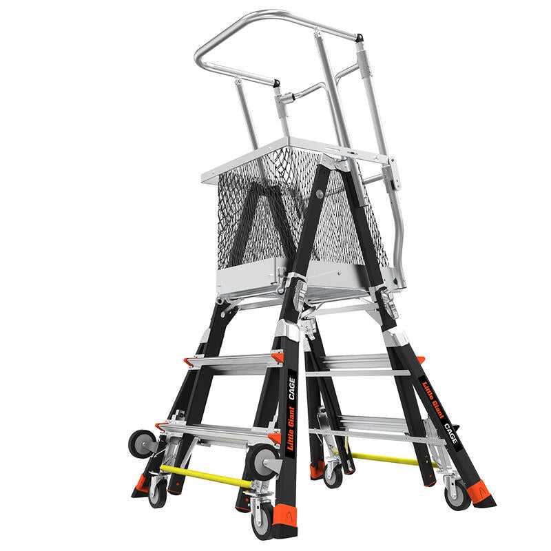 Little Giant Adjustable Cage Ladders