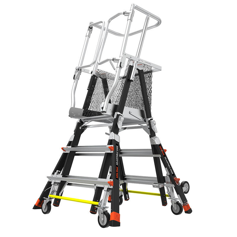 Little Giant Adjustable Cage Ladders