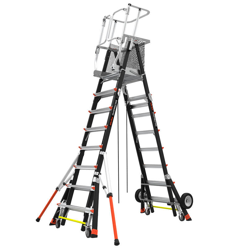 Little Giant Adjustable Cage Ladders