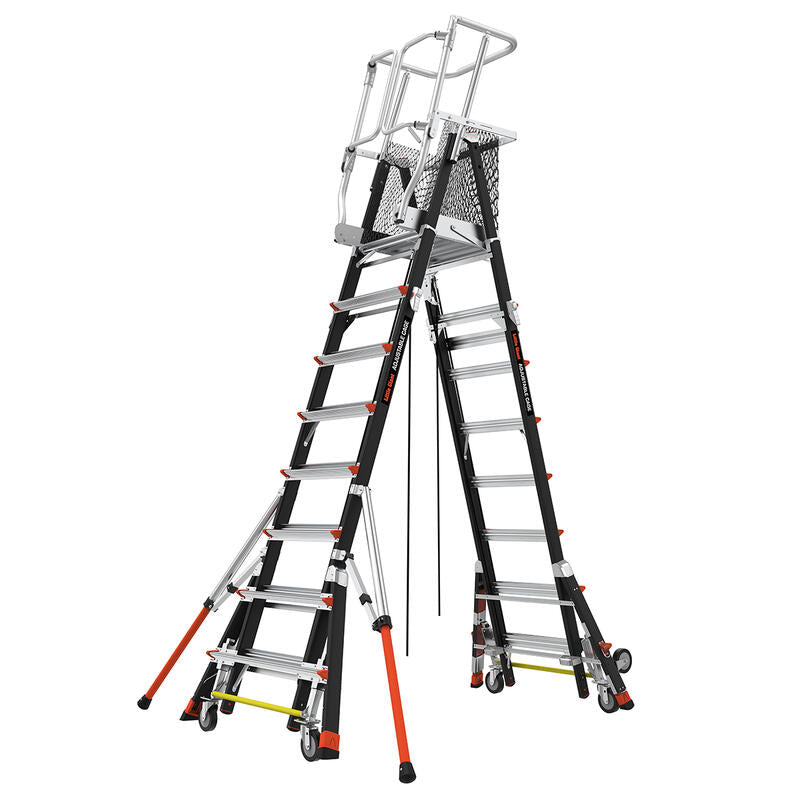 Little Giant Adjustable Cage Ladders