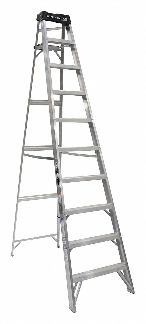 Louisville AS1020 20 ft 300 lb step ladder