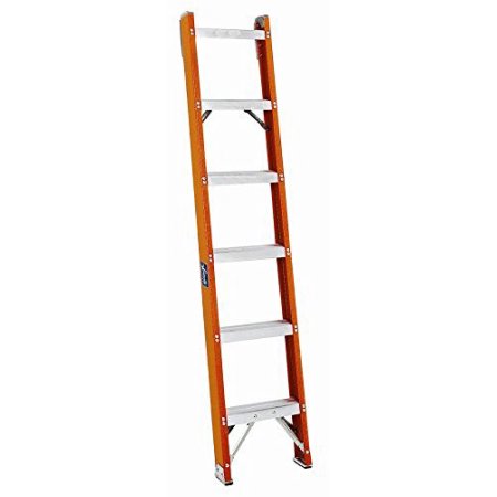 Louisville Ladder Fiberglass Shelf Ladders