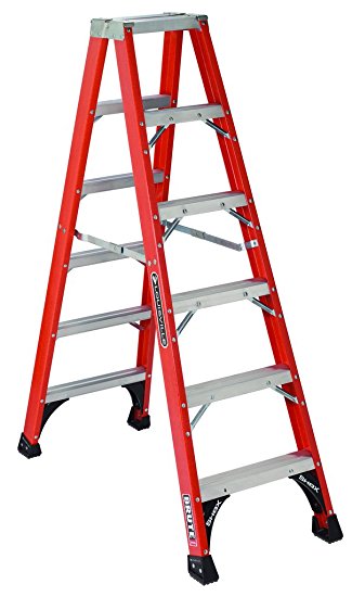 Louisville Ladder Fiberglass Double-Sided Step Ladders