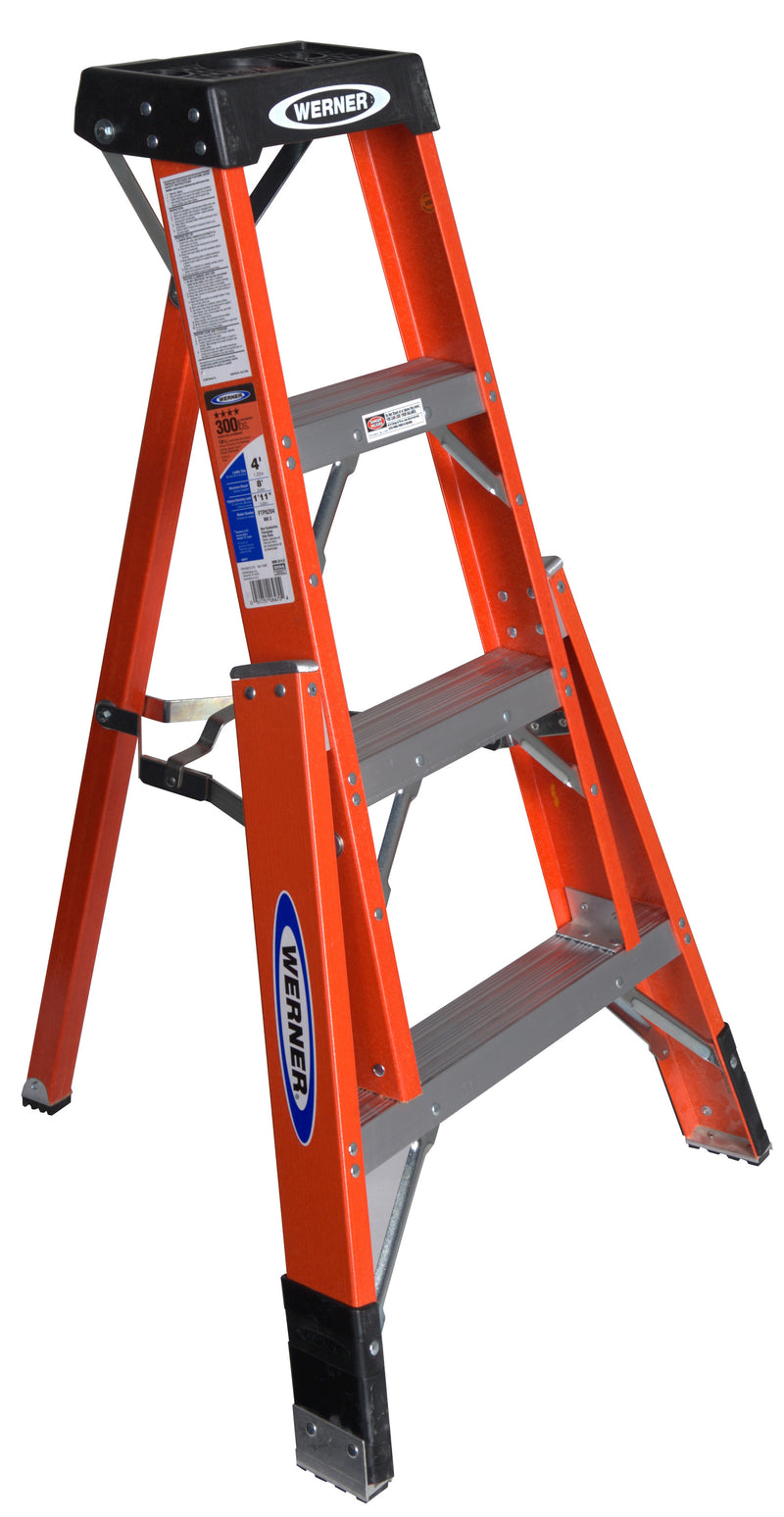 Werner Fiberglass Tripod Ladders