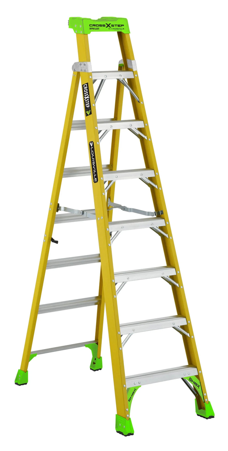 Louisville Fiberglass Cross-Step Ladders