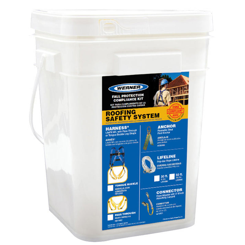 Werner Roofing Fall Protection Kits