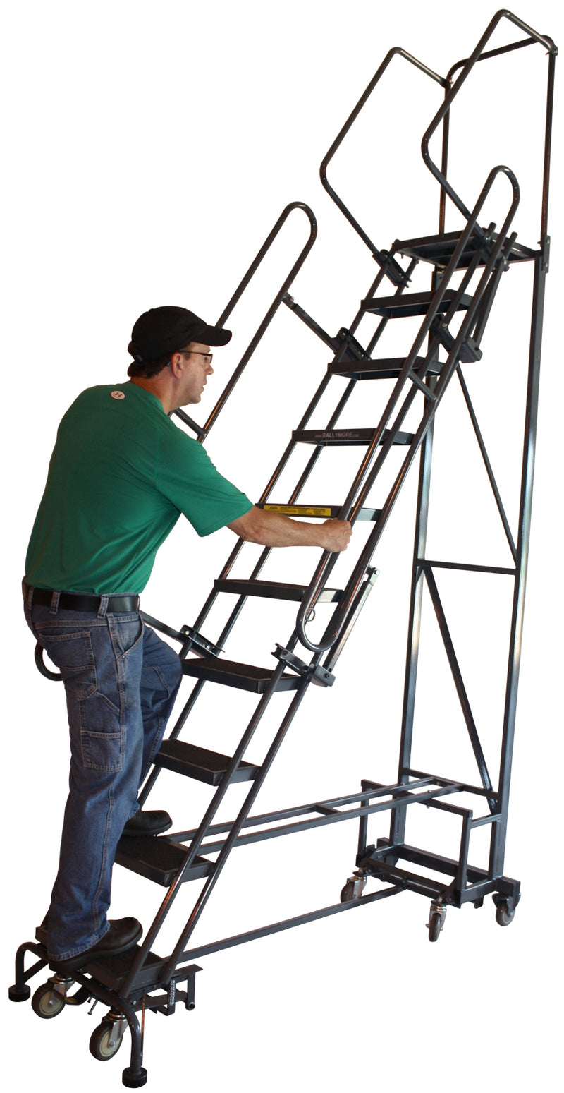 Ballymore Steel All-Directional Rolling Ladders