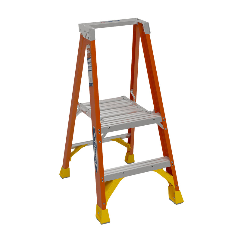 Werner Fiberglass Platform Ladders