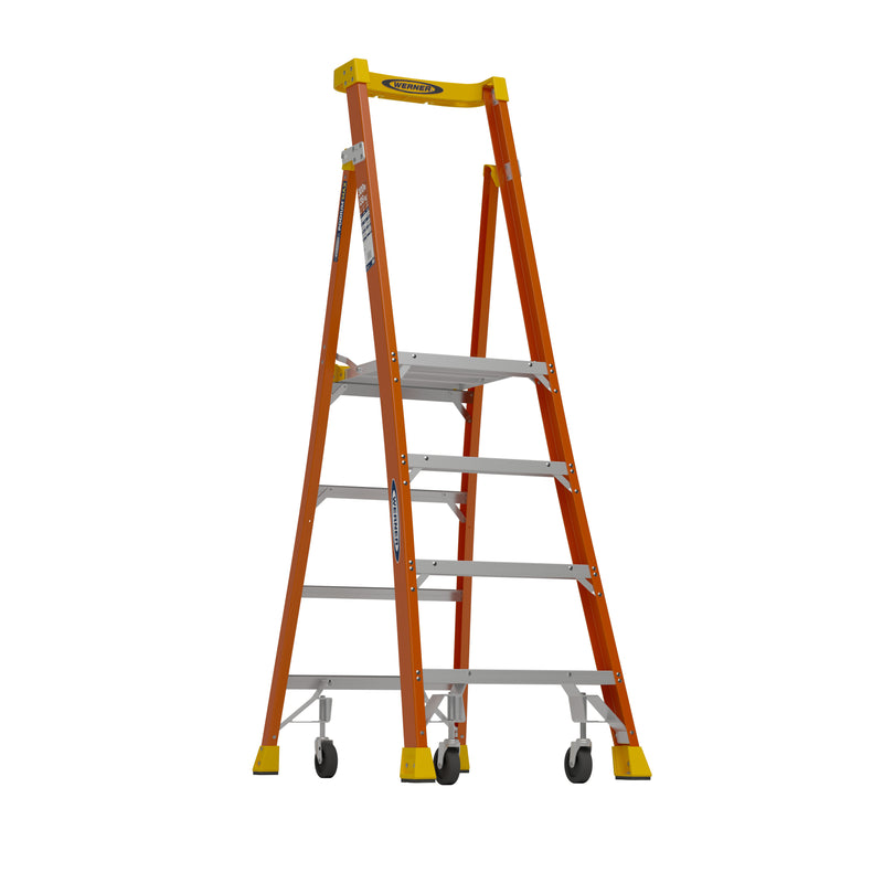 Werner Fiberglass Podium Ladders