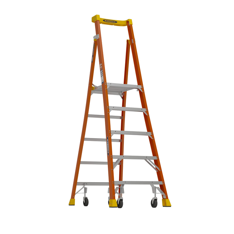 Werner Fiberglass Podium Ladders