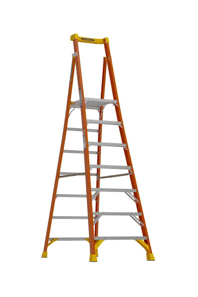 Werner Fiberglass Podium Ladders