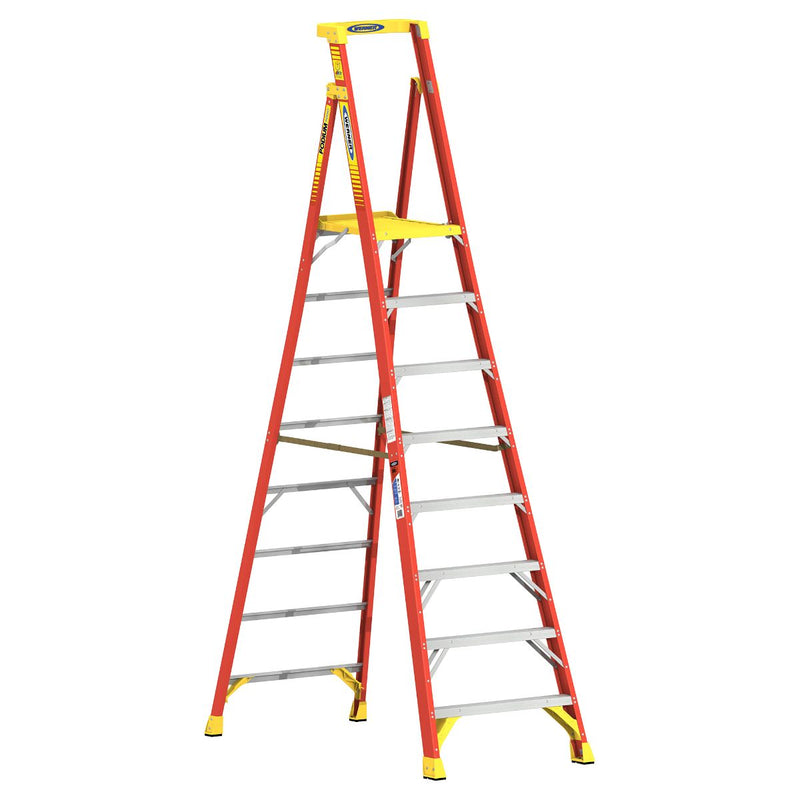 Werner Fiberglass Podium Ladders