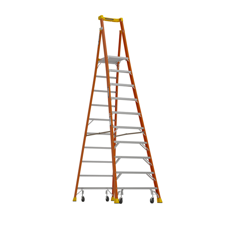 Werner Fiberglass Podium Ladders