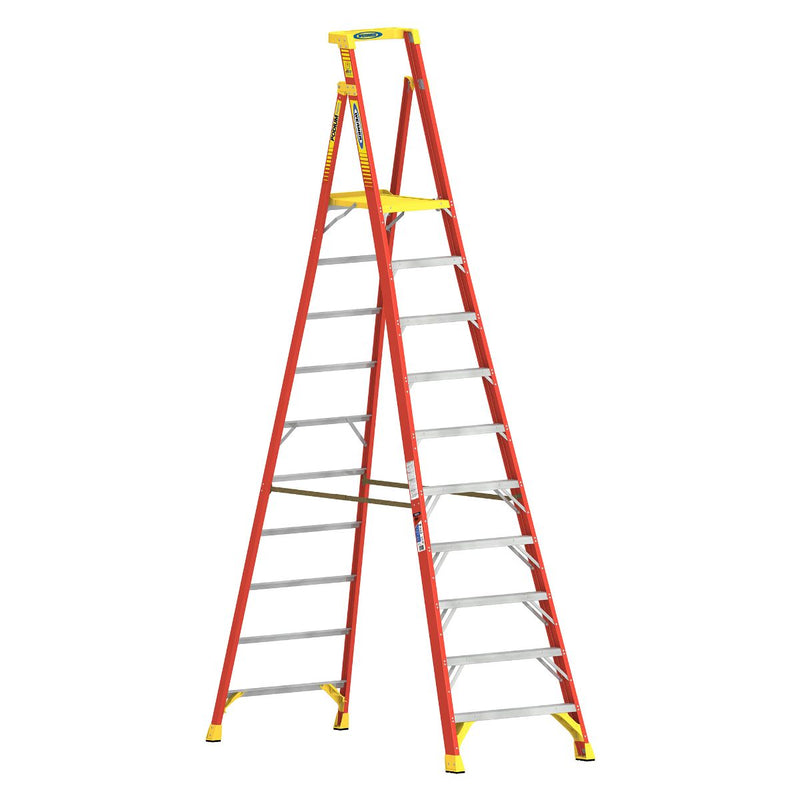 Werner Fiberglass Podium Ladders