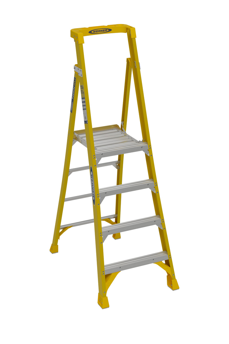 Werner Fiberglass Podium Ladders