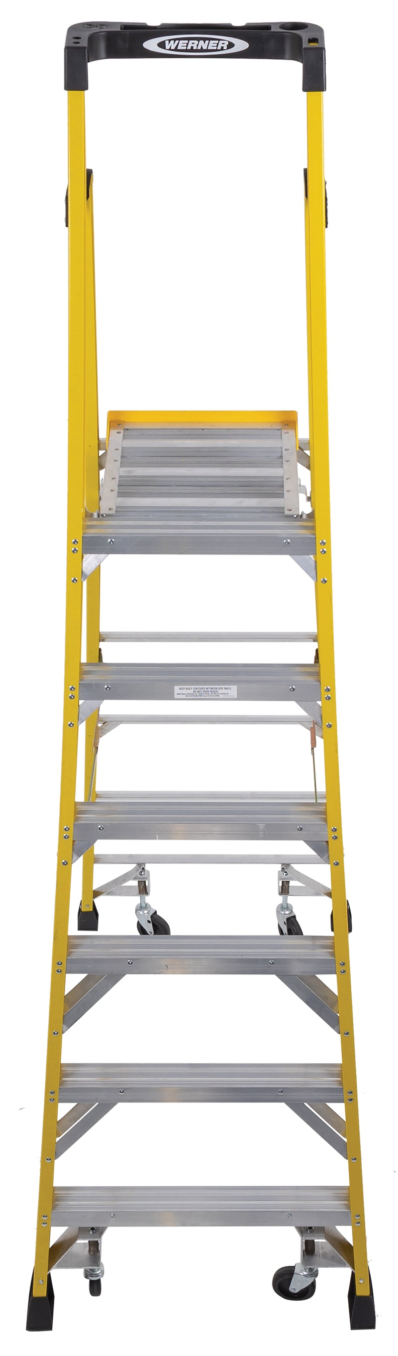 Werner Fiberglass Podium Ladders