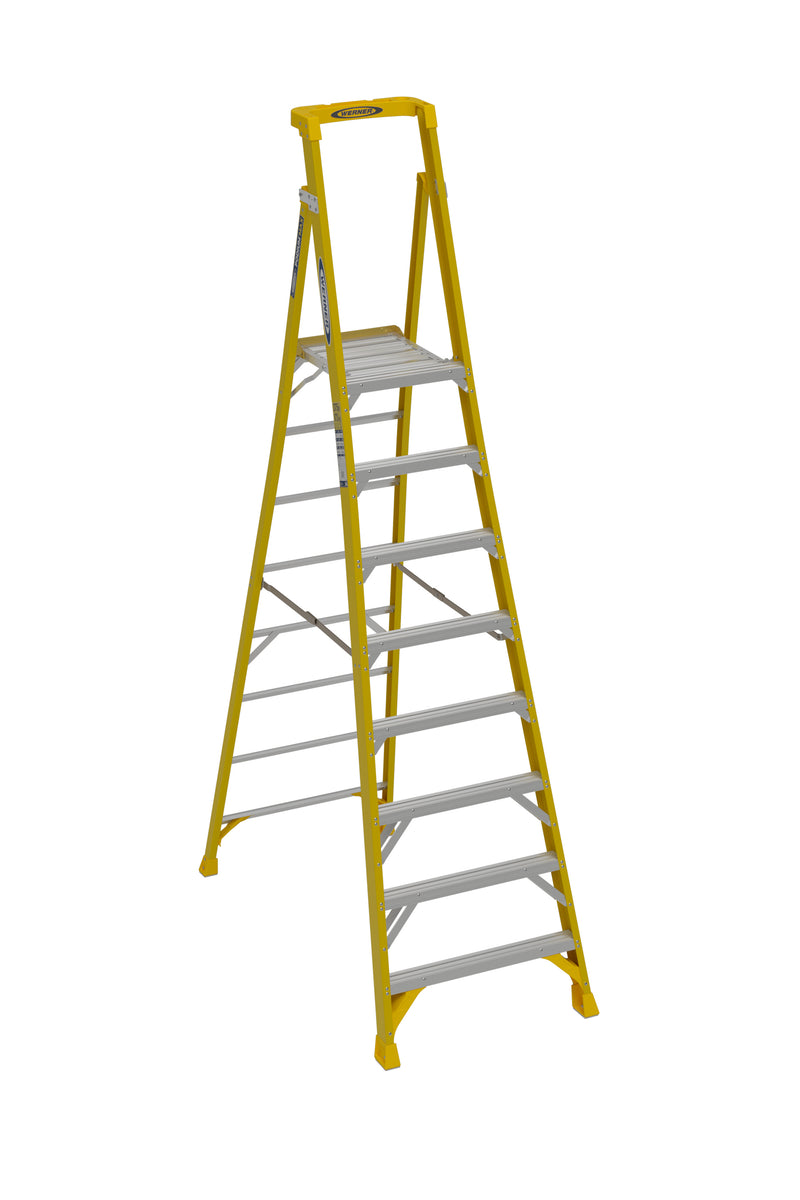 Werner Fiberglass Podium Ladders