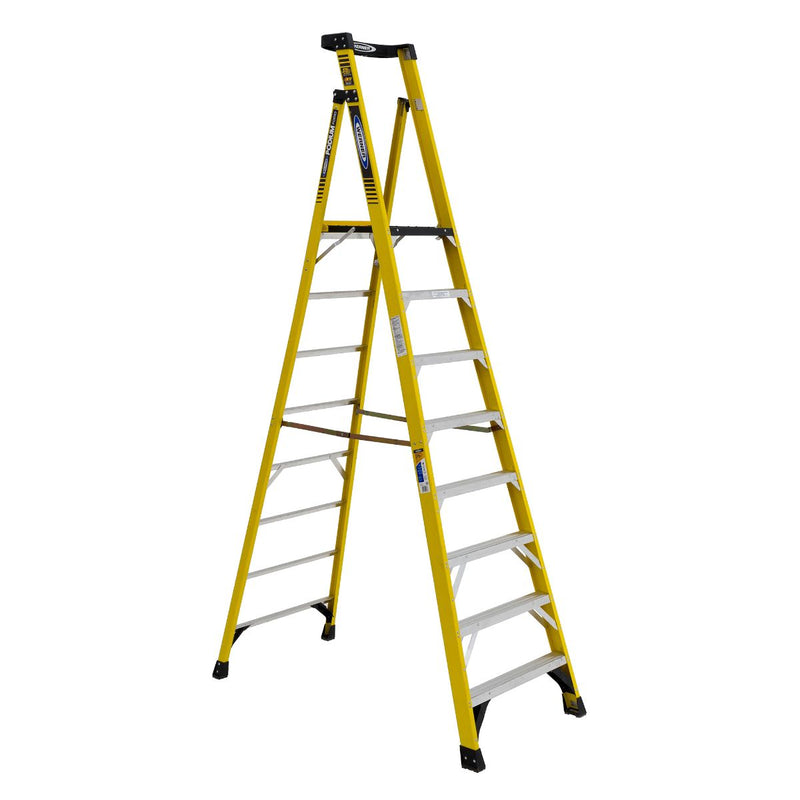 Werner Fiberglass Podium Ladders