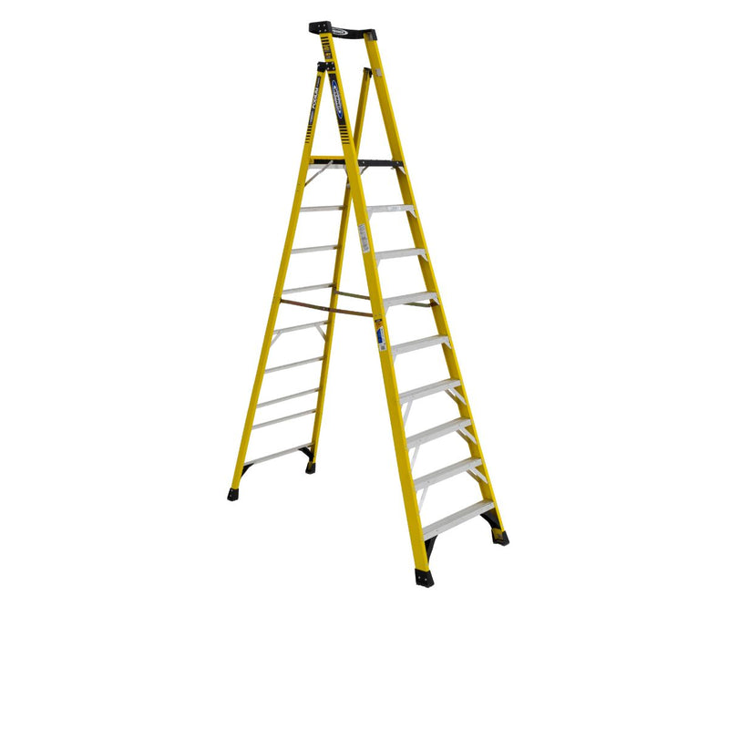 Werner Fiberglass Podium Ladders