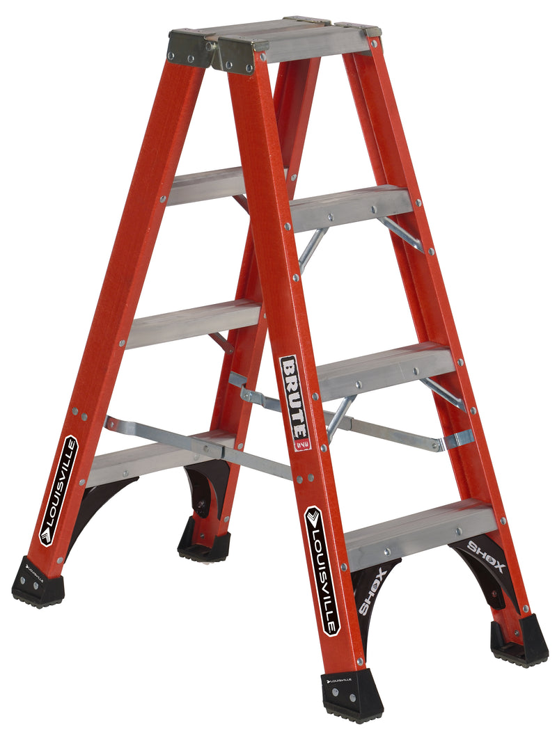 Louisville Ladder Fiberglass Double-Sided Step Ladders