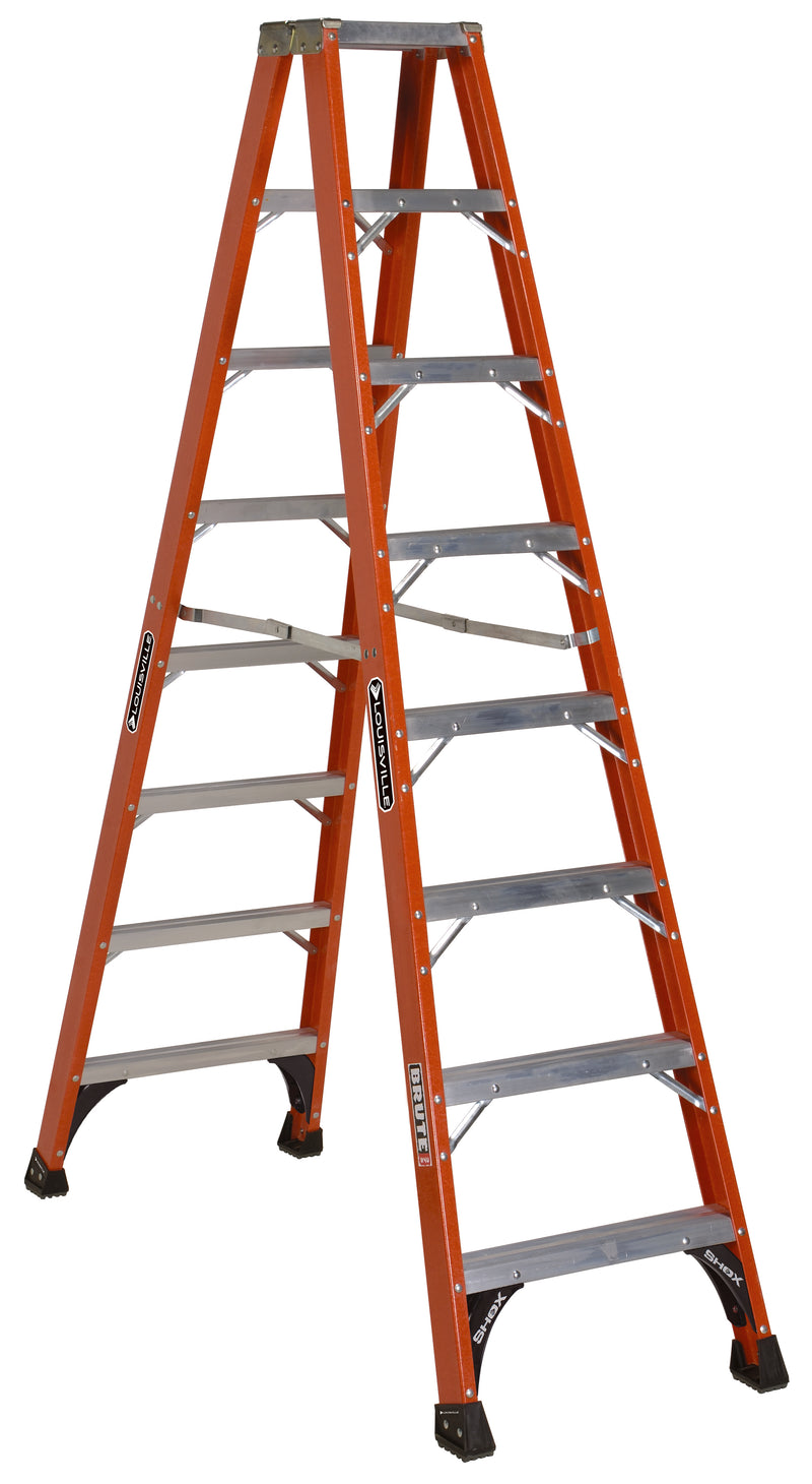 Louisville Ladder Fiberglass Double-Sided Step Ladders