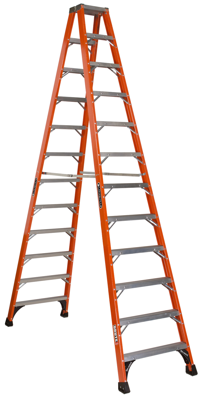 Louisville Ladder Fiberglass Double-Sided Step Ladders