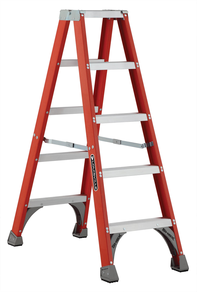 Louisville Ladder Fiberglass Double-Sided Step Ladders