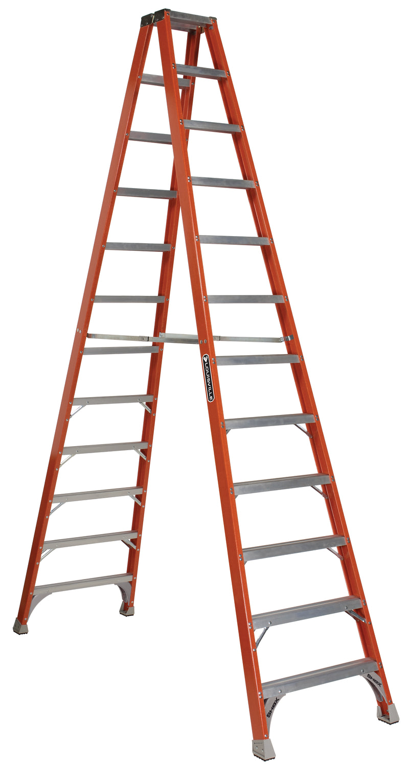 Louisville Ladder Fiberglass Double-Sided Step Ladders