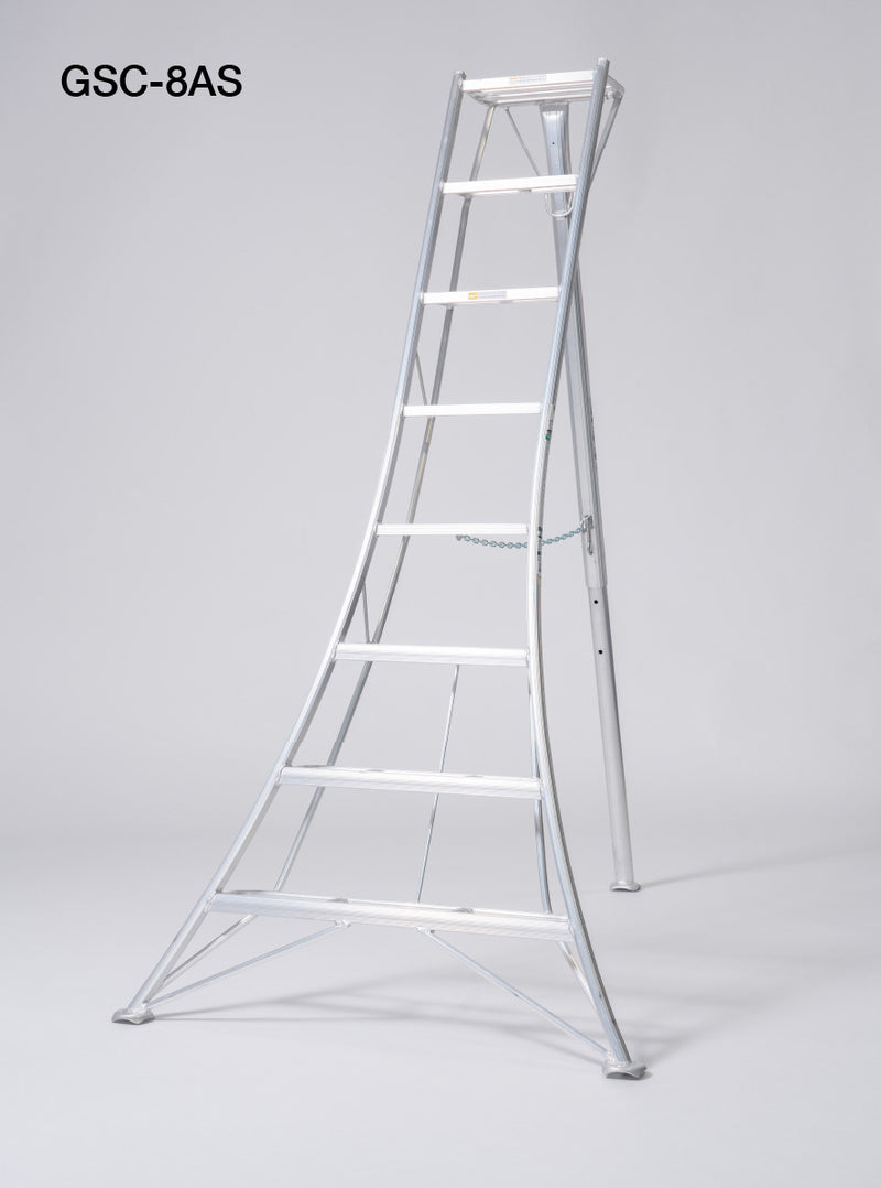 Hasegawa Aluminum Tripod Ladders - GSC8AS