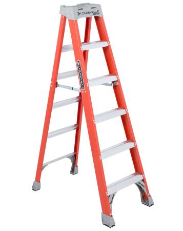 Louisville Fiberglass Step Ladders - SKU FS1308HD