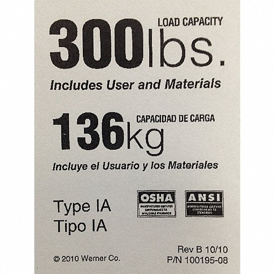 Werner Ladder Sticker Replacement Kits