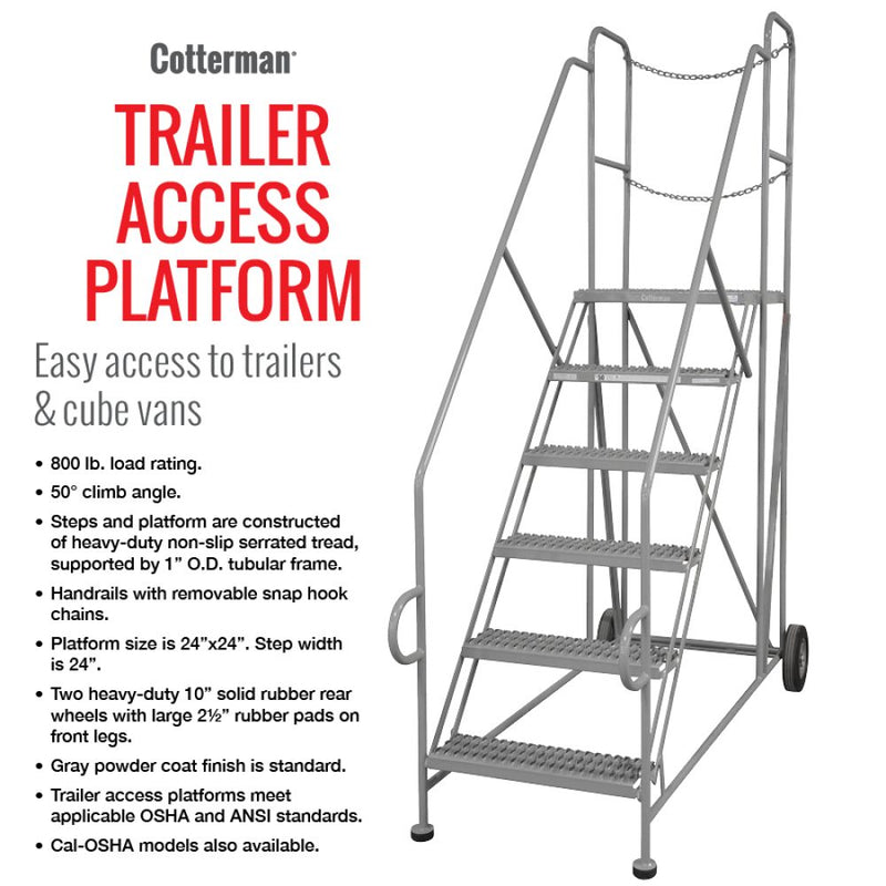Cotterman Steel Truck Access Ladders