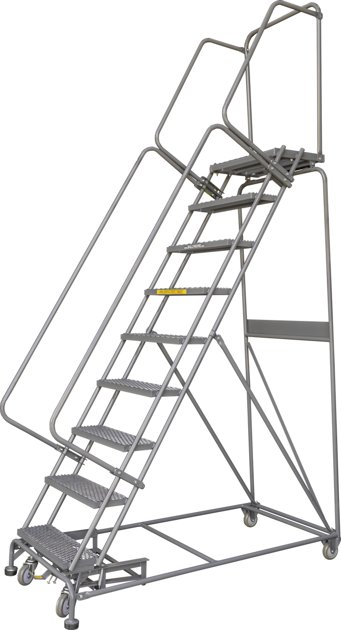 Ballymore Steel Weight-Actuated Rolling Ladders