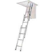Werner AA1510B 7 ft - 9 ft 250 lb Compact Attic + 18" x 24" Rough Opening