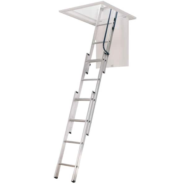 Werner AA1510B 7 ft - 9 ft 250 lb Compact Attic + 18" x 24" Rough Opening